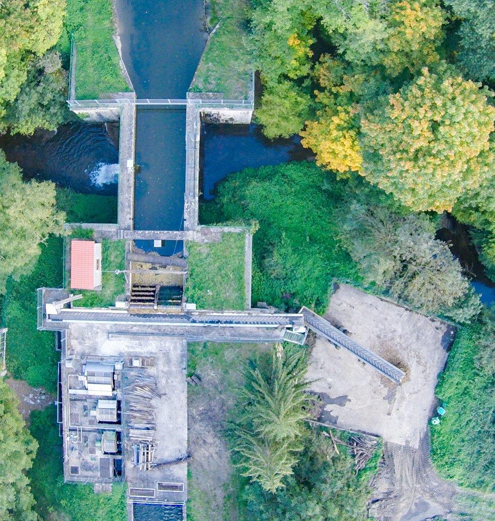 Le pont-canal sur la Curraize(Drone)