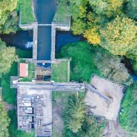 Le pont-canal sur la Curraize(Drone)