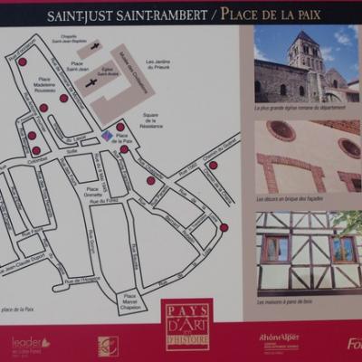 Le parcours historique de St Rambert