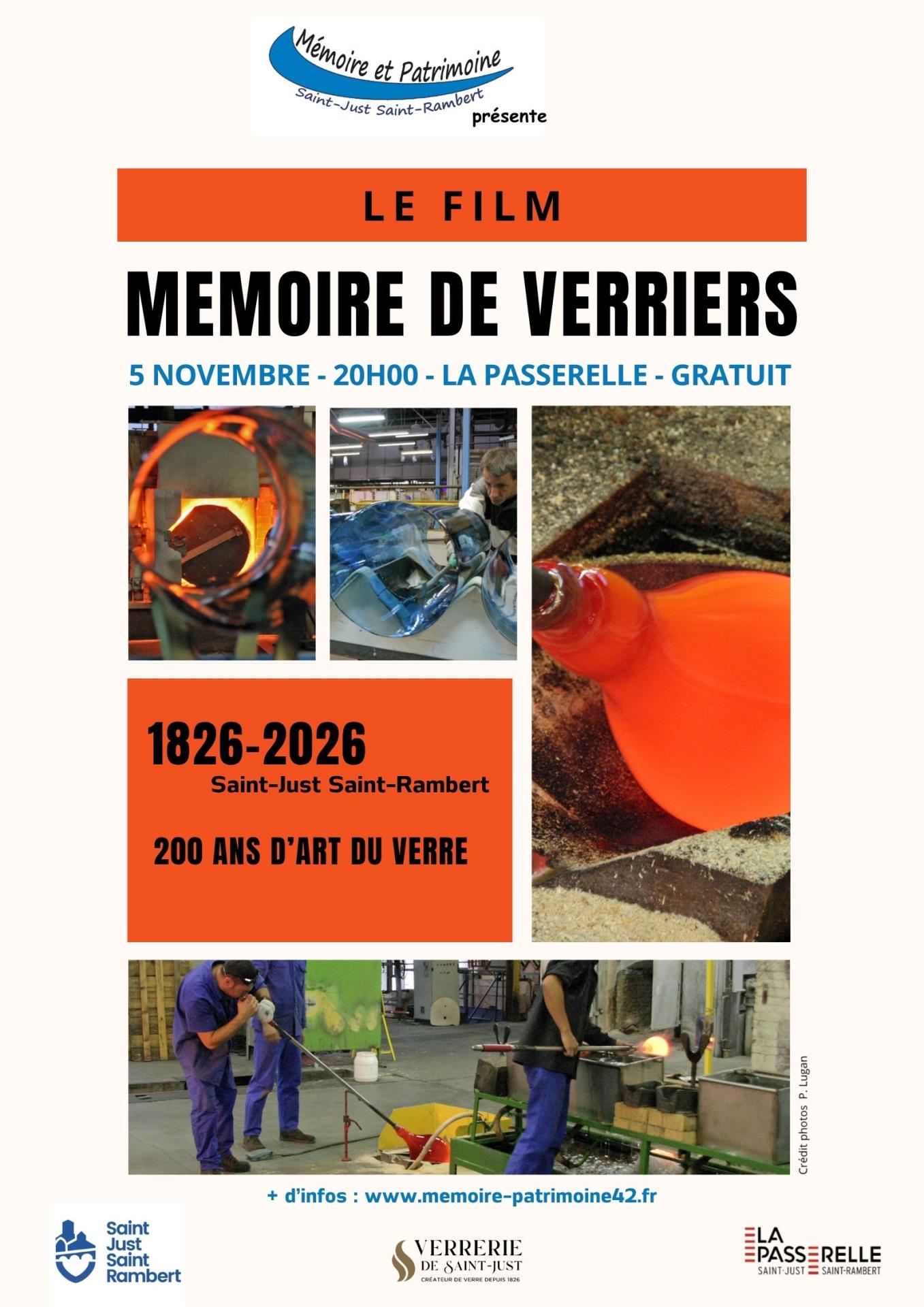 Affiche memoire de verriers
